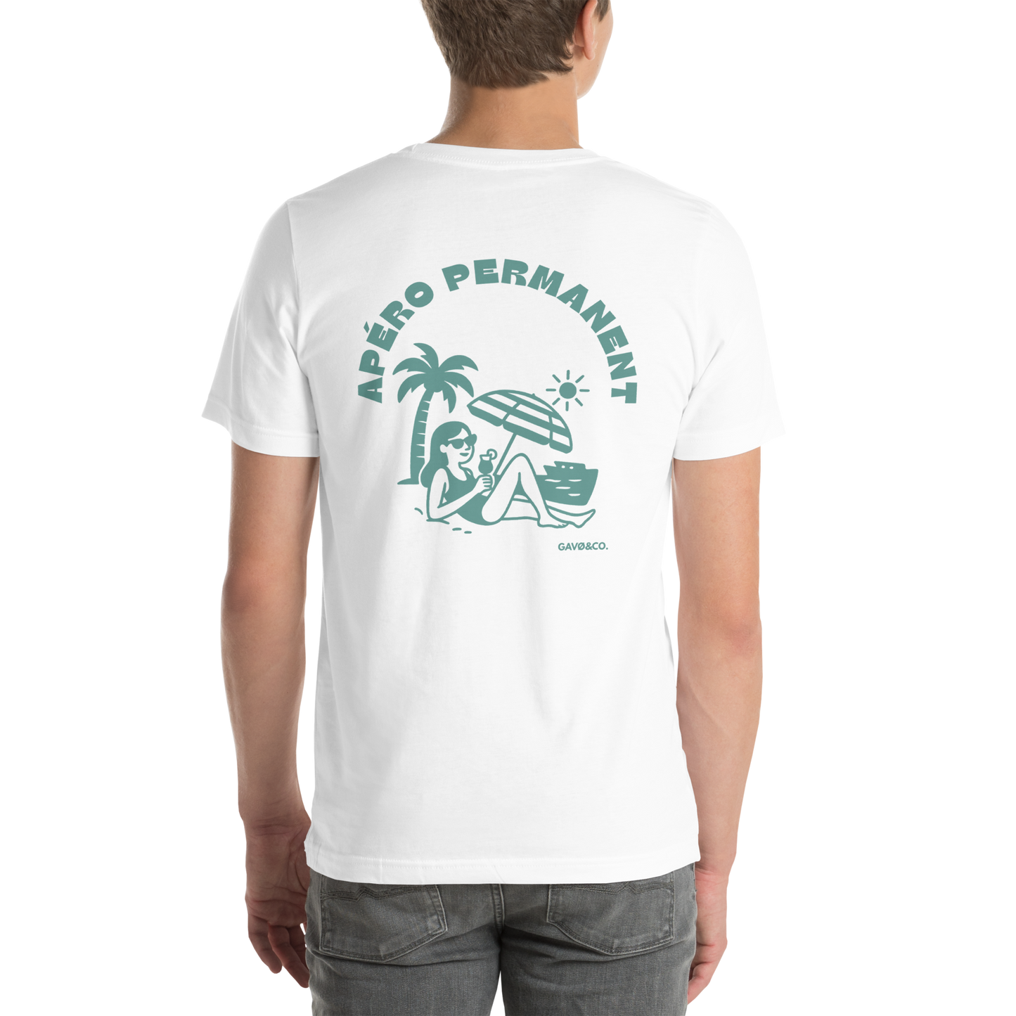 T-shirt Apéro Permanent - Unisexe | GAVO&CO