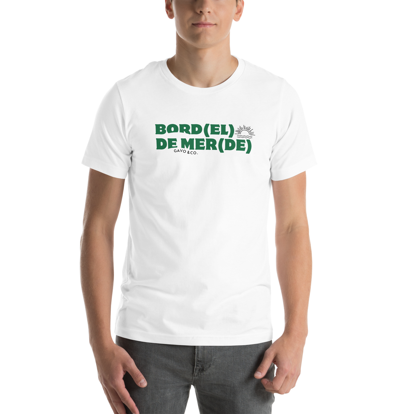 T-shirt angle 1 - Vert
